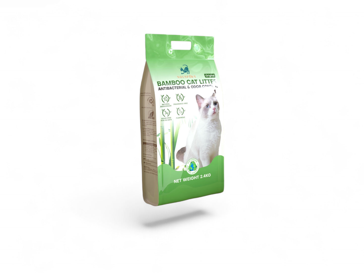 Bamboo Fiber Cat Litter